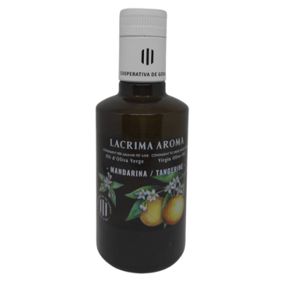 Aceite aromático con sabor a mandarina (Cítrico).